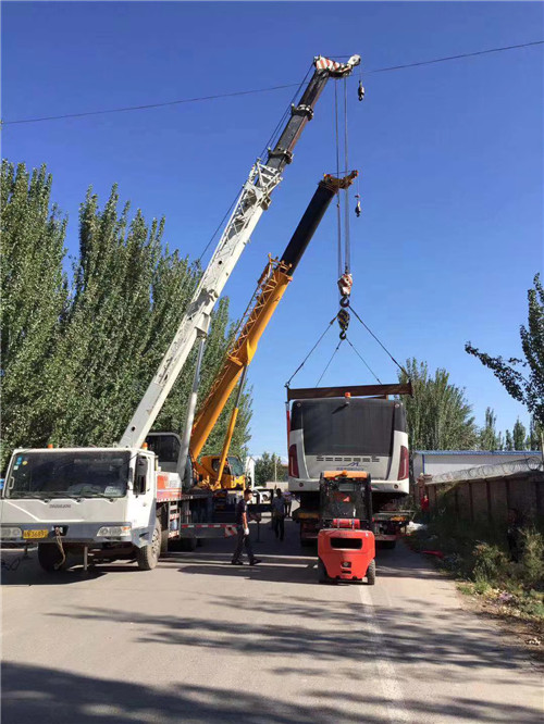 四会市港口集装箱搬运案例